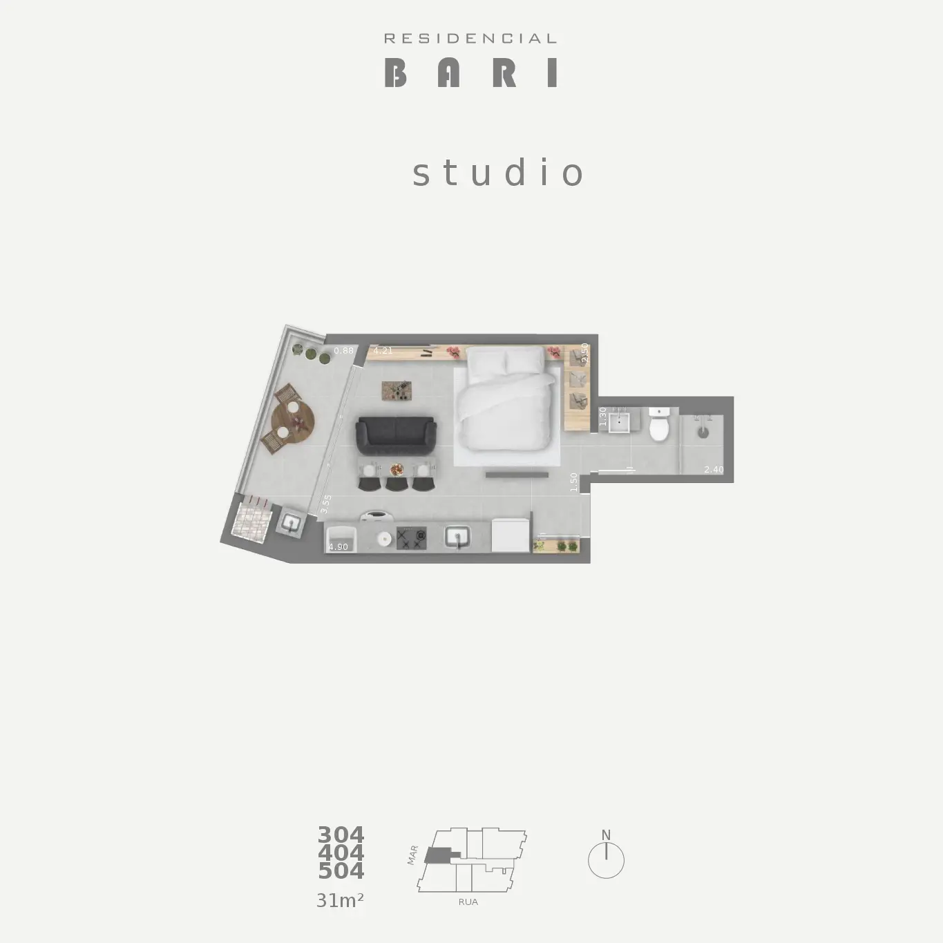 304 404 504 - Bari Residence